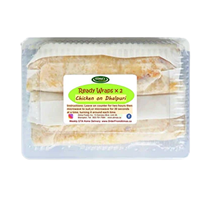 Chicken on Dhalpuri